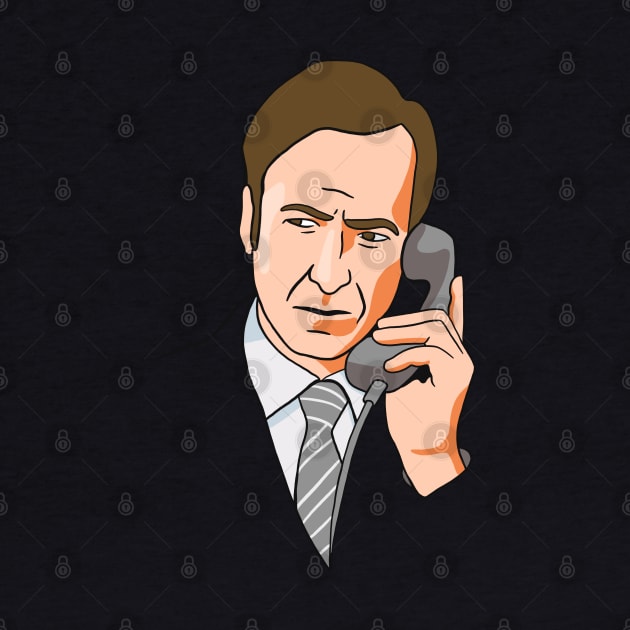 Better Call Saul Fanart - Saul on the Phone by isstgeschichte